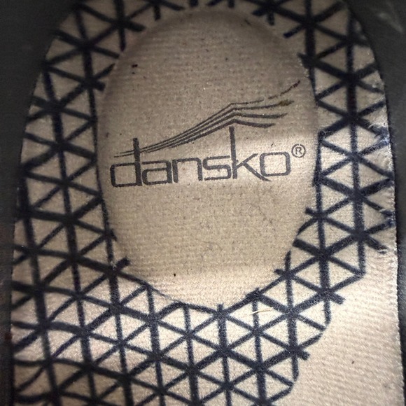 Dansko Paisley Waterproof Black Suede Leather Athletic Shoes Womens 10.5 11 - Picture 8 of 9